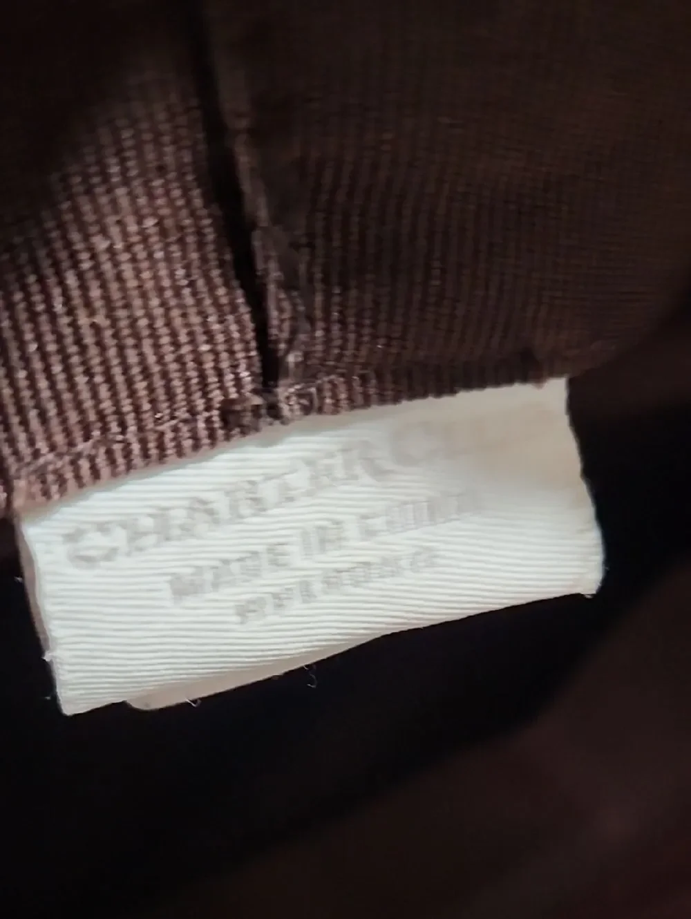 Vintage Charter Club Chocolate Brown Corduroy Bucket Hat
